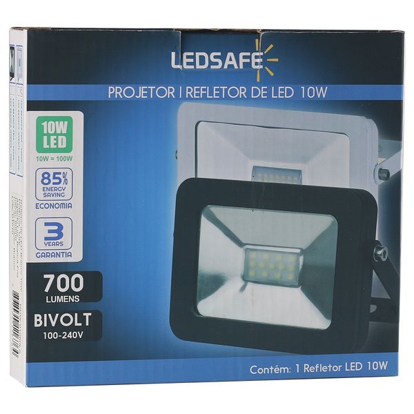 Ledsafe®---Refletor-LED-10W-Design-Branco-|-Branco-Frio--6000K--3